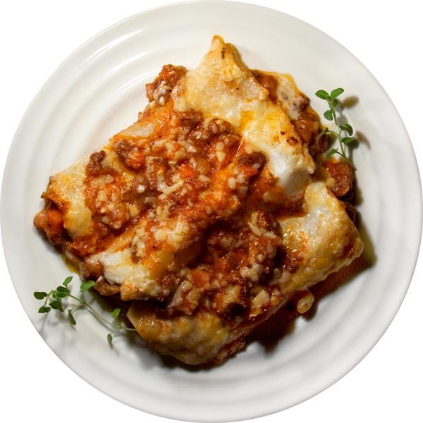 Каннеллони с рагу