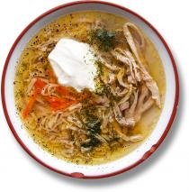 Куриная лапша — готовое блюдо