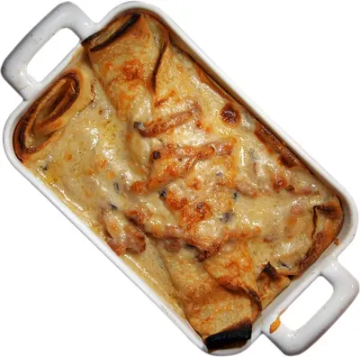Блинчики с сыром по-швейцарски