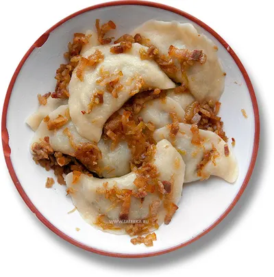 Вареники с грибами